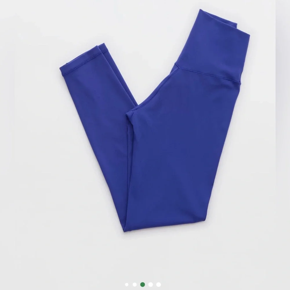 OFFLINE By Aerie Real Me High Waisted Crossover Leggings L cobalt blue - Picture 5 of 10